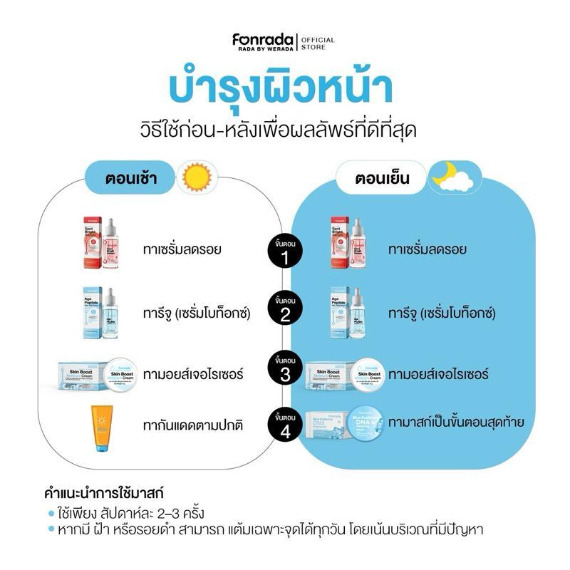เซรั่มลดรอย ฝนรดา สปอต ไบร์ท เซรั่ม SPOT BRIGHT SERUM,เซรั่มโบท็อก AGE PEPTIDE REJU SKIN SERUM — صورة 3