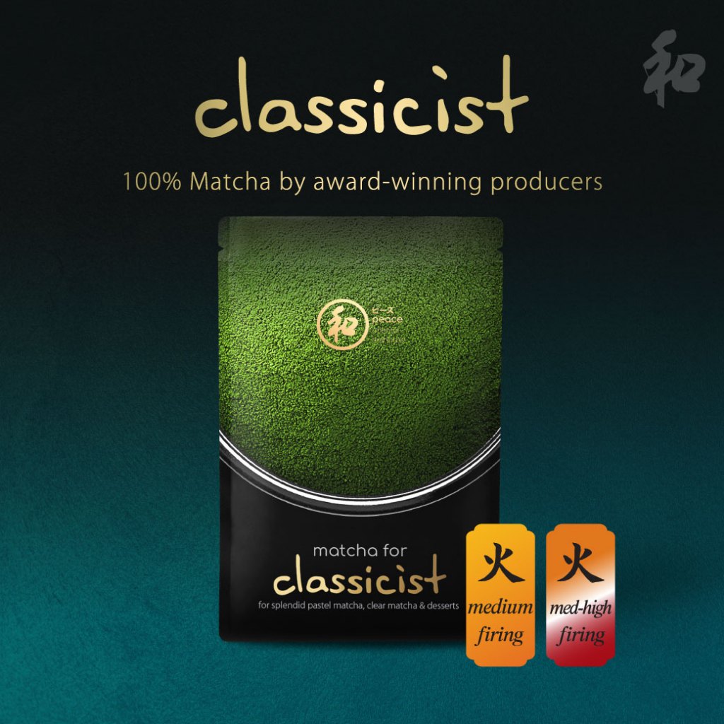 Peace 和 Classicist Matcha 40g | ผงชาเขียวมัทฉะ 100%