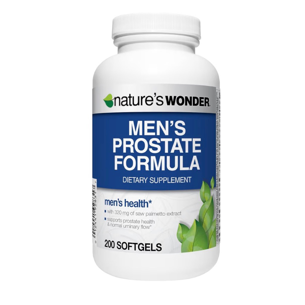 Men’s Prostate Formula แบรนด์ Nature’s Wonde จากอเมริกา 200softgels