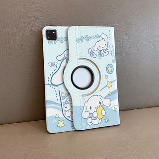 🌻24 ชั่วโมง🌻เคสไอแพด Gen10 Gen12 Air8 11/13 Gen9/8 Cinnamoroll เคสiPadหมุน 360° Air6 Air7 Gen11 Air5