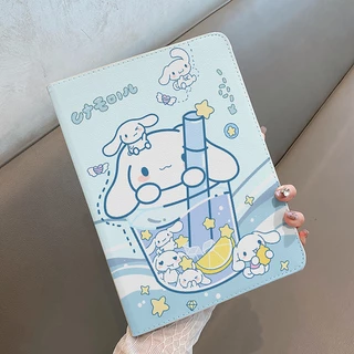 🌻24 ชั่วโมง🌻เคสไอแพด Gen10 Gen12 Air8 11/13 Gen9/8 Cinnamoroll เคสiPadหมุน 360° Air6 Air7 Gen11 Air5