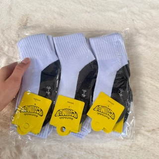 ถุงเท้านักเรียน (ยกแพ็ค12คู่) มีแบบ4คู่ สีขาวเทา สีน้ำตาล พร้อมส่ง