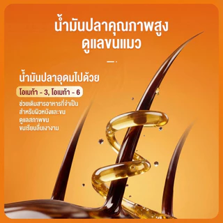 60กรัม*10ซอง Crunchies ขนมแมว ขนมว่างแมว พัฟสอดไส้ กรอบนอกนุ่มใน อร่อยหอม พร้อมส่ง
