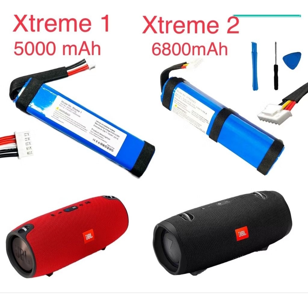 แบตเตอรี่ JBL XTREME 1/2 XTREME 1 (5000mAh) XTREME 2-3 (5200mAh) ★รับประกัน 3เดือน ★ส่งฟรี