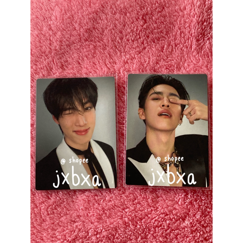 การ์ดbus japan album ญี่ปุ่น because of you i shine (regular edition)อลัน จินวุค alan jinwook