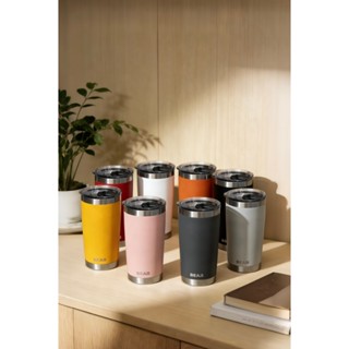 แก้ว BEAR กระติกกาแฟรถยนต์พกพา 580ml สแตนเลส 304 ป้องกันรั่ว…