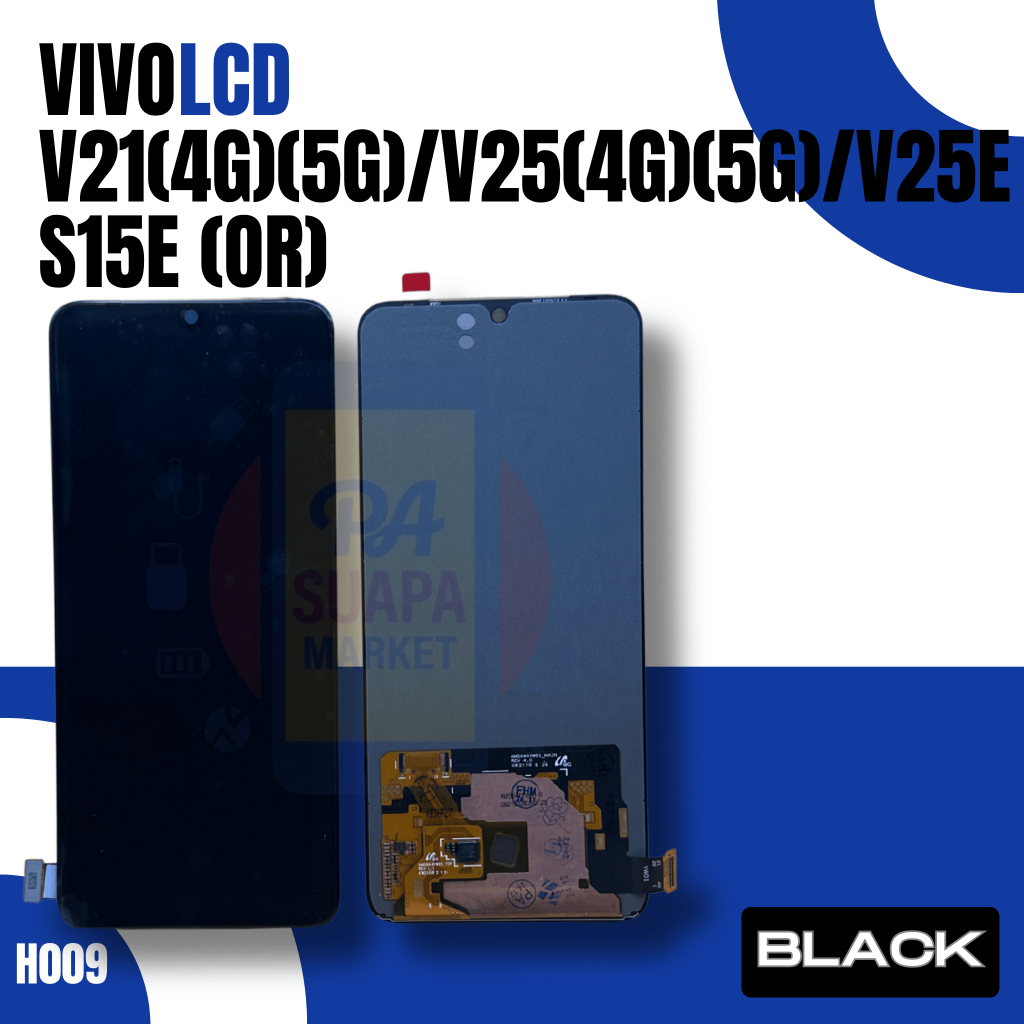 LCD Screen for VIVO V21(4G)(5G)/V25(4G)(5G)/V25E/S15E  (OLED) (BLACK)