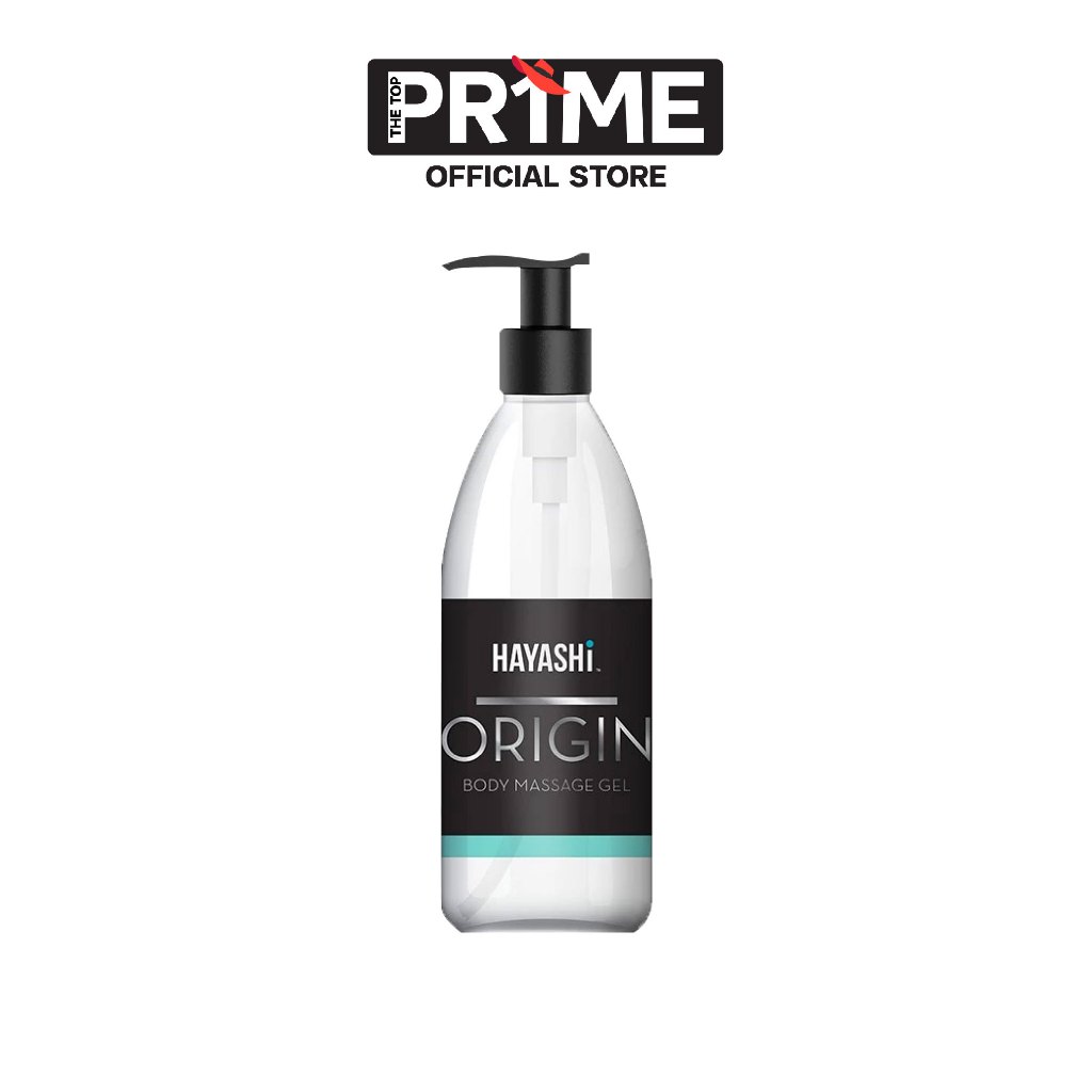Hayashi เจลหล่อลื่น Origin สูตรน้ำ ผสมไฮยาลูรอน บำรุง กลิ่นธรรมชาติ เนื้อเจลใส ขนาด 280 มล.