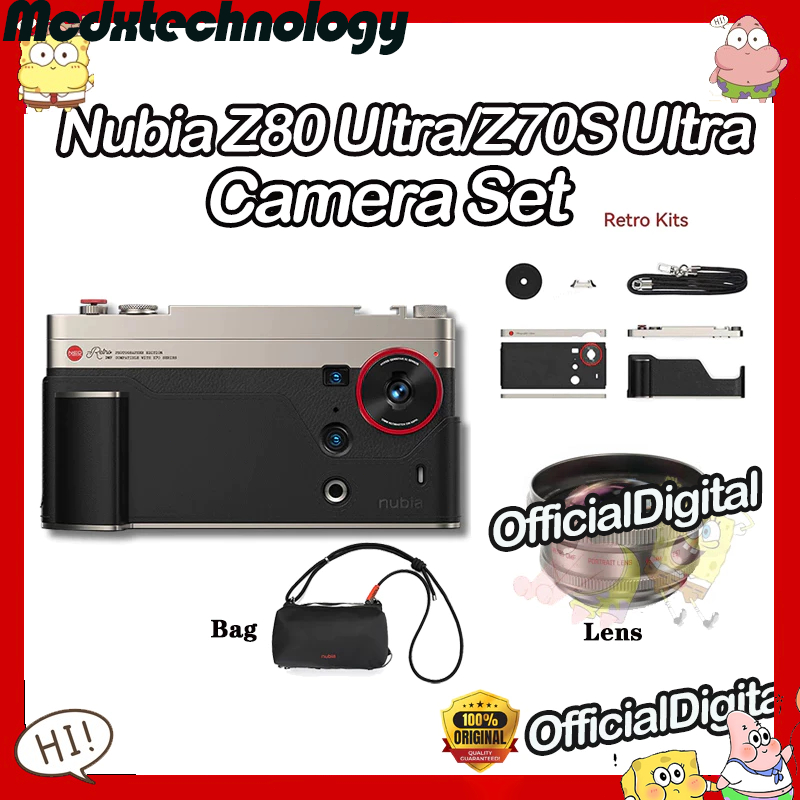Nubia Z80 Ultra Photography Set Nubia Z70S Ultra Photographer Edition Photography Set Nubia Z70S Ult