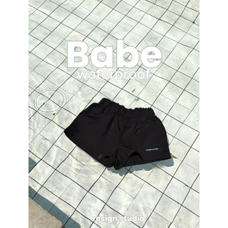 resign.studio - กางเกงผ้าร่มหนากันน้ำ- Babe short pants