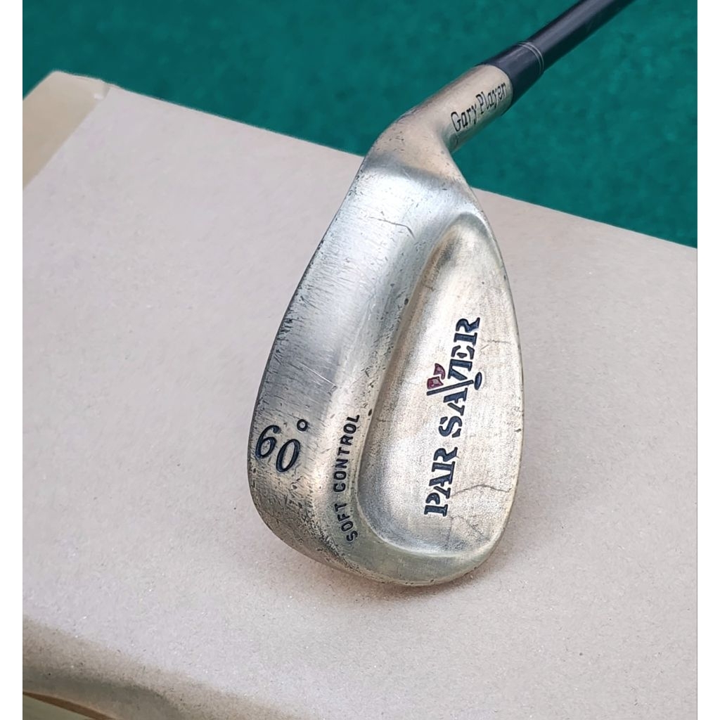 Sale 3.3:ไม้กอล์ฟมือสอง  Wedge 60* ทองเหลือง ชาย PAR SAVER กราไฟต์ มือสอง