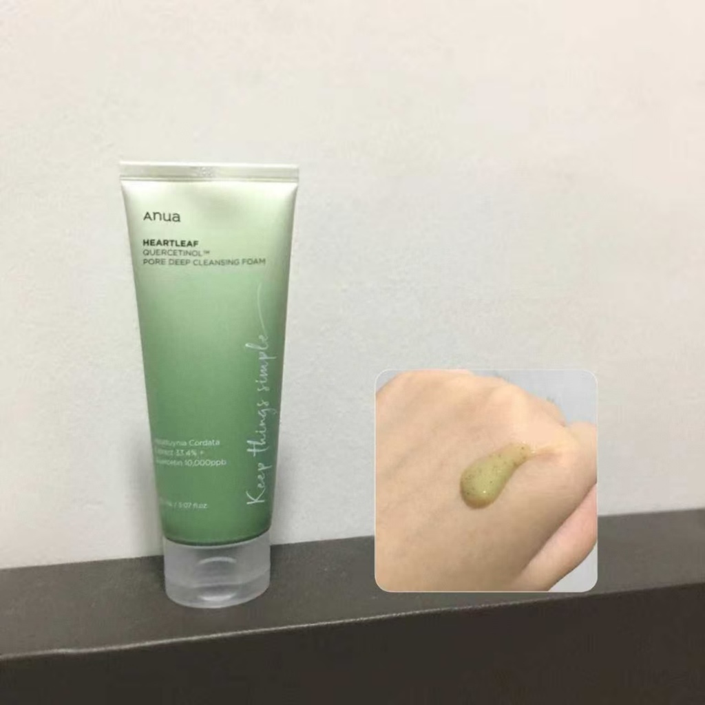 ANUA PORE DEEP CLEANSING FOAM HEARTLEAF + BHA 150ml