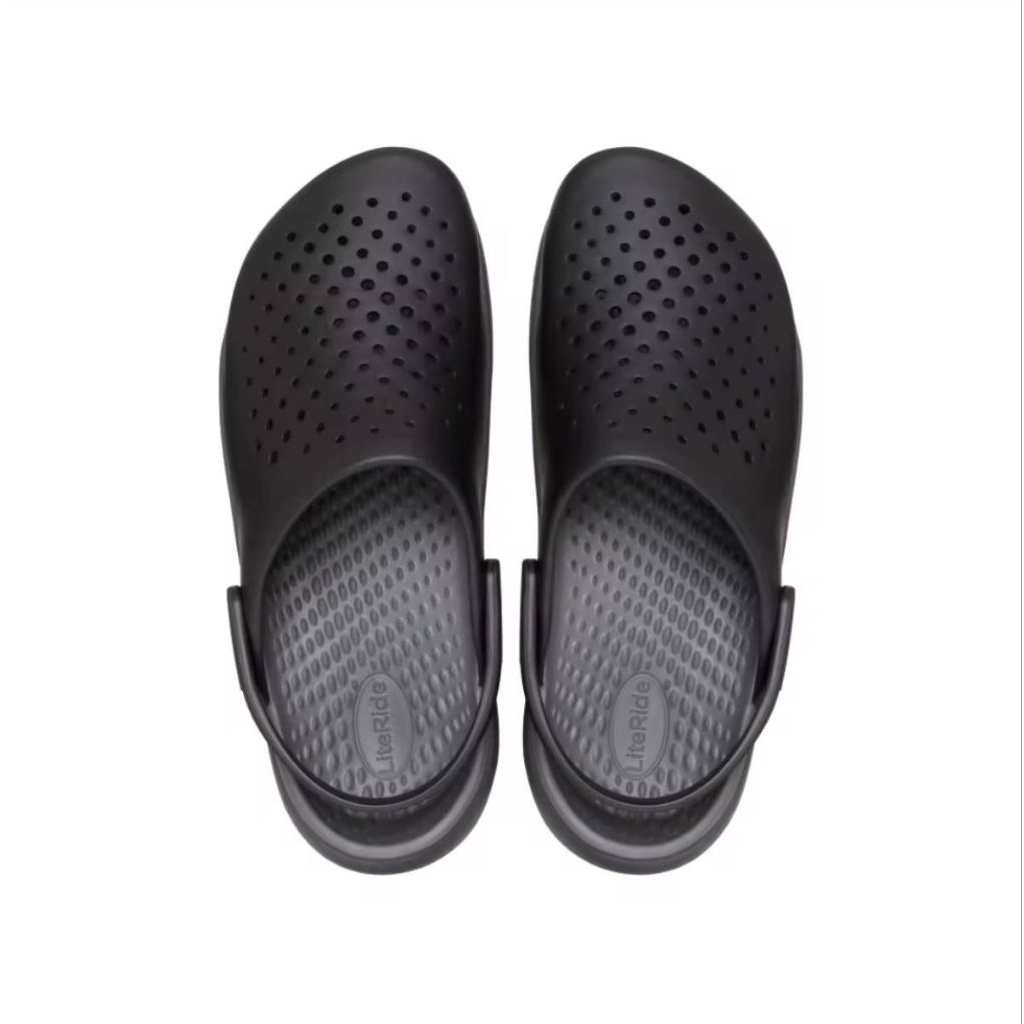 รองเท้า Crocs ของแท้ สีดำ 100% M8/W10