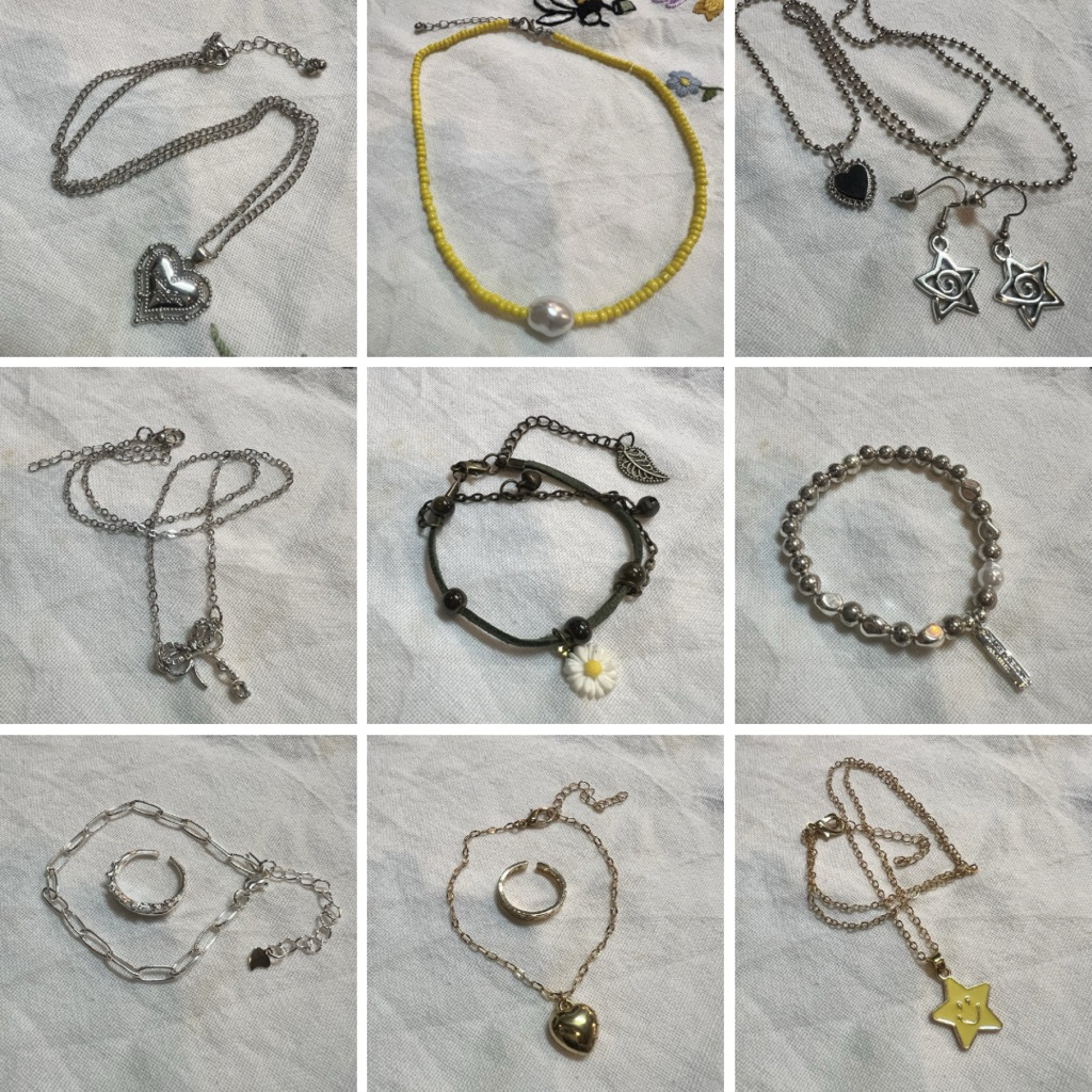 เครื่องประดับ ของใหม่ โล๊ะ ขายถูก 10-15-20 บาท