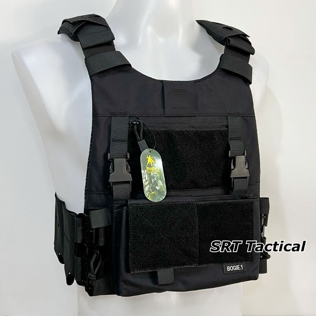 เสื้อเกราะปลดเร็ว รุ่น AHQ07 -09 Bogie1 มาพร้อมกระเป๋าหน้า สายโอบปลดไวยางยืด