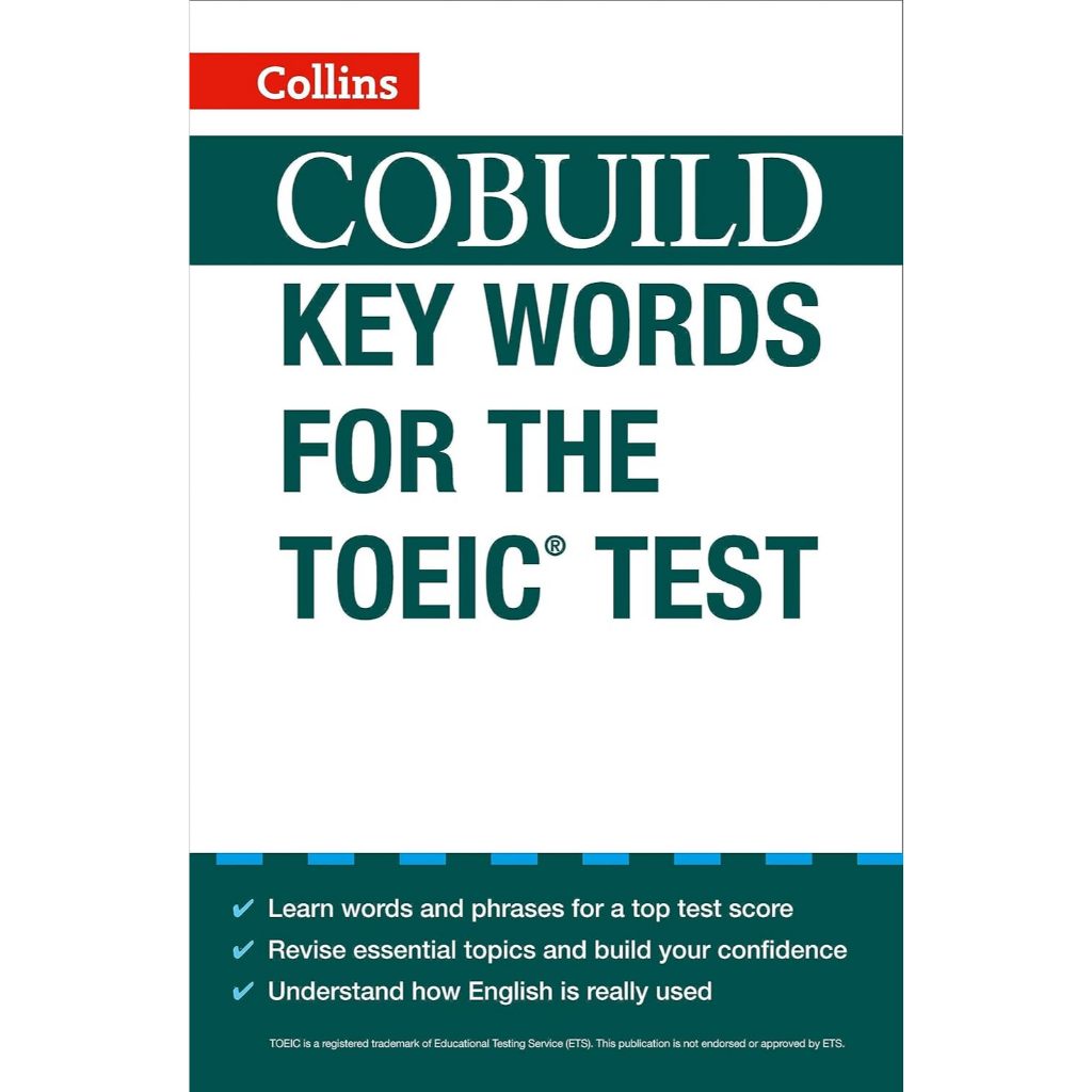 DKTODAY หนังสือ COLLINS SKILLS FOR THE TOEIC TEST LISTENING & READING (2ED.)