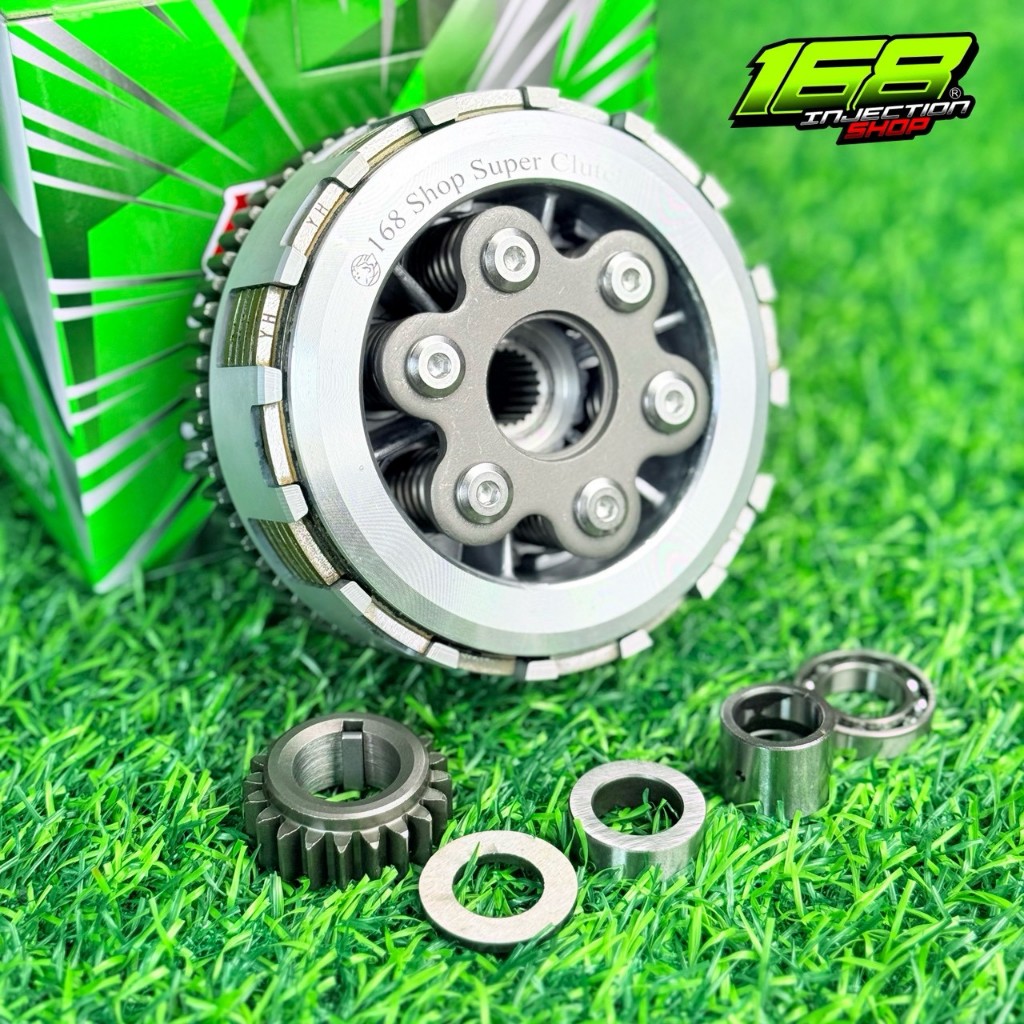 ชุดครัชแต่ง 168 SONIC SUPPER CLUTCH 6x6 พร้อมรังครัช