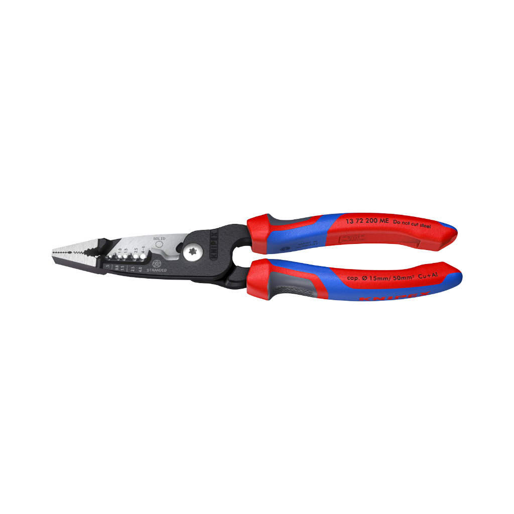KNIPEX WireStripper 5-in-1 metric version 200 mm คีมปอกสายไฟ metric version 200 มม. รุ่น 1372200ME