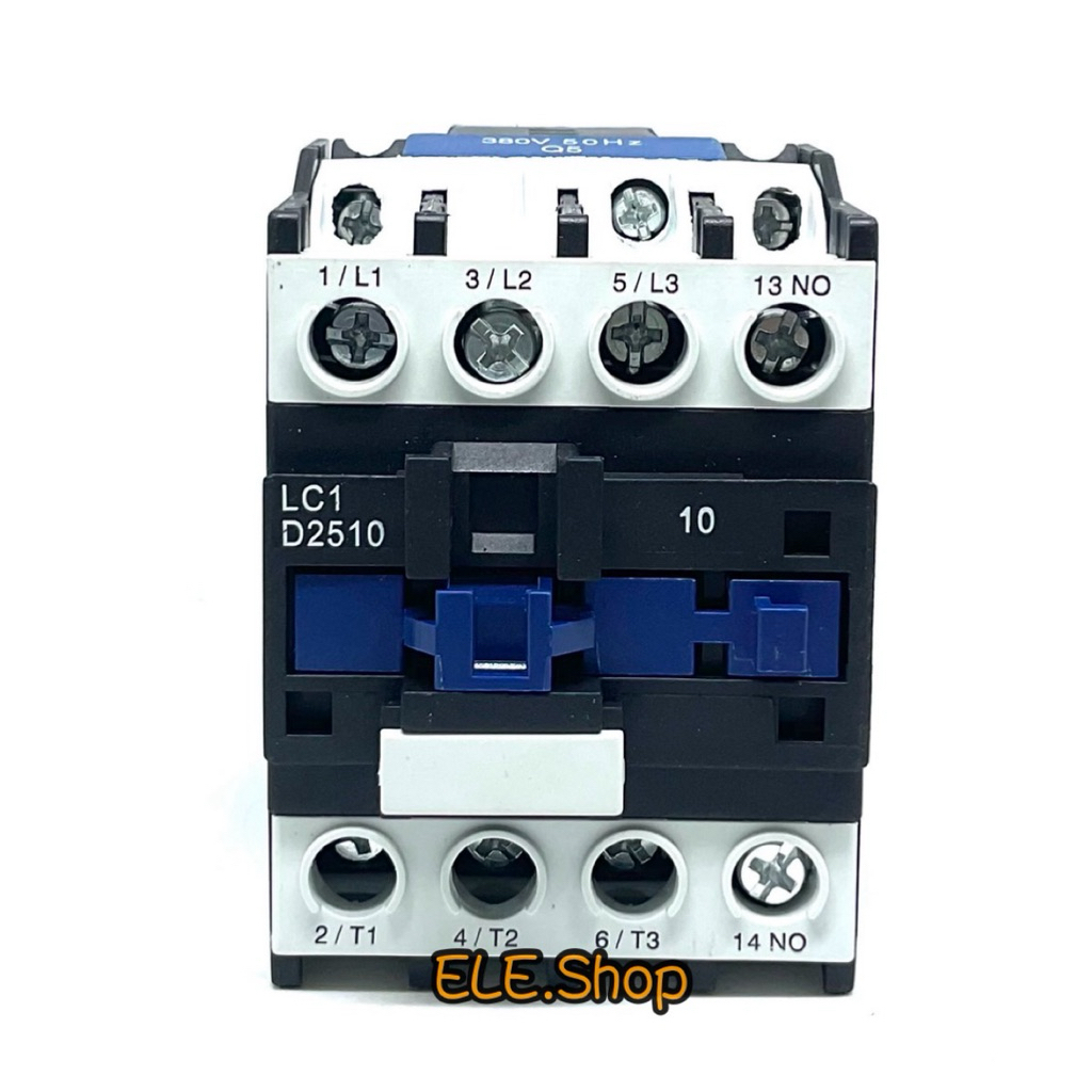 LC1-D2510  lth=40A Ui=690V คอยด์ 220VAC / 380VAC แมกเนติก CJX2-25 CJX22510 LC1D2510 MAGNETIC CONTACT