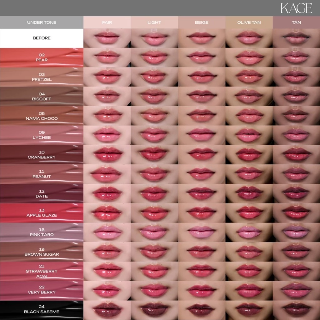 KAGE ลิปไก่ทอดแพ็กเกจใหม่ Syrup glossy lips ลิปกลอสฉ่ำวาวพร้อมบำรุง thumbnail 3