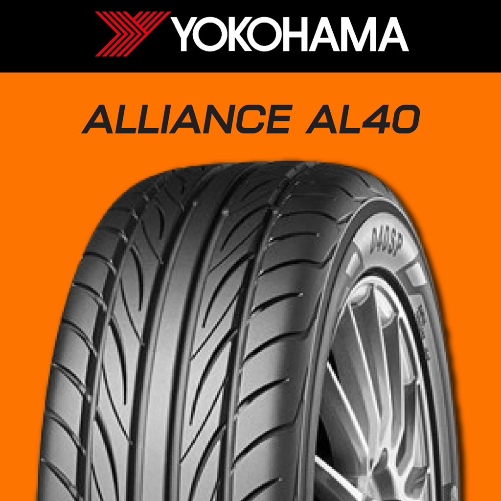 ยาง yokohama 255/55-18 al40 สปอร์ต นุ่ม เงียบ ทนทาน ราคาต่อ สี่เส้น