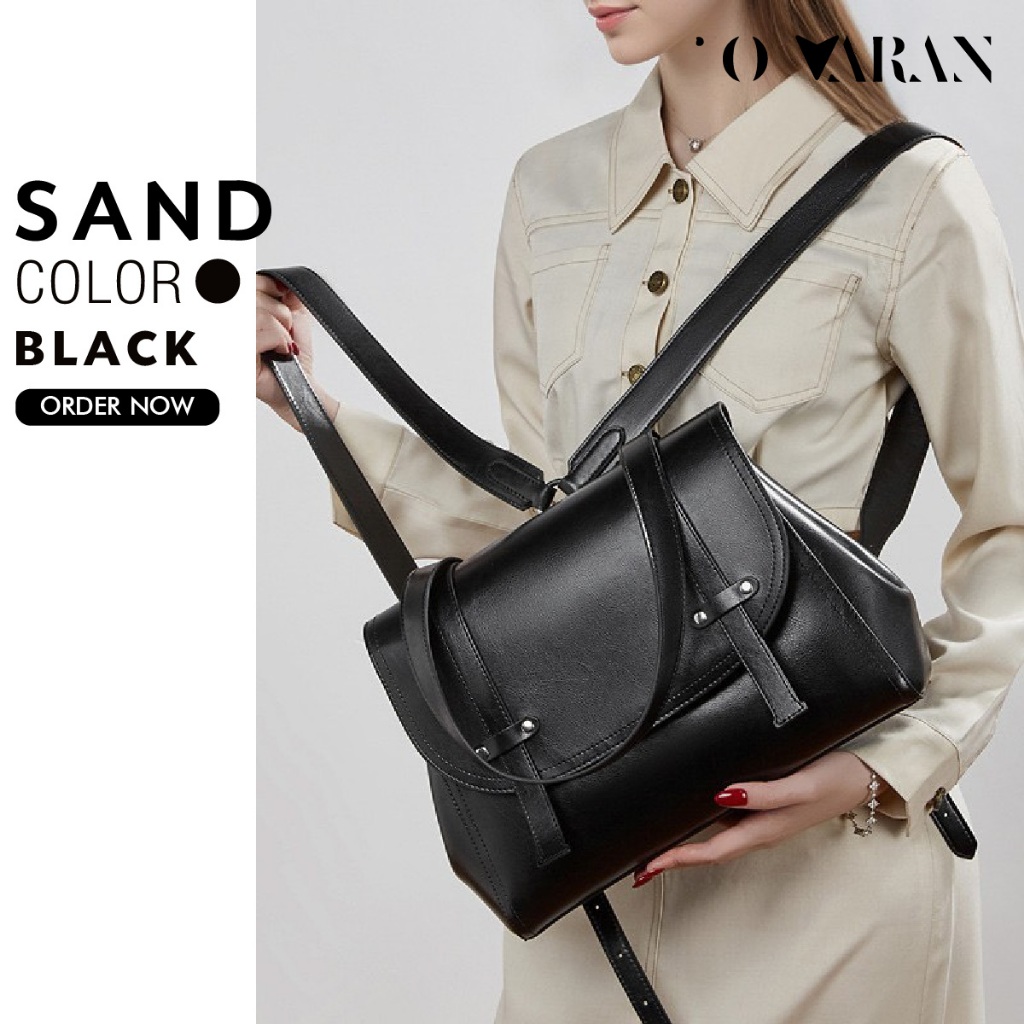 OVARAN รุ่น SAND VARAN : หนังวัวแท้