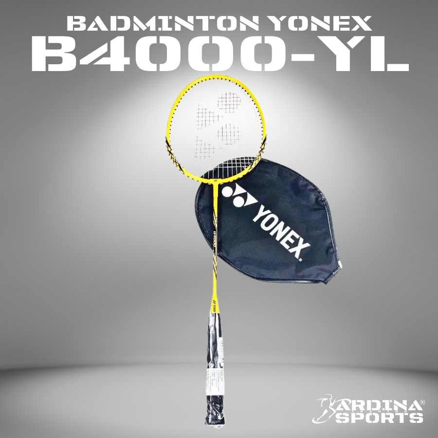 (ของแท้ 100%) YONEX แบตมินตัน รุ่น B4000-YL สีเหลือง (1ไม้)