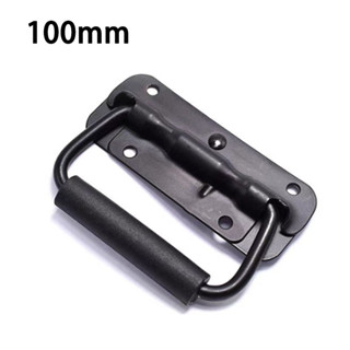 มือจับสปริงเปลือยดำ( ราคา 1ตัว) แบบไม่มีสกรู ที่จับแบบพับได้…