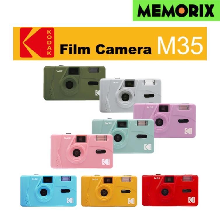 ถูกที่สุด ของแท้ KODAK M35 35mm Reusable Film Camera กล้องฟิล์ม M35วินเทจขนาด35มม. ใช้ซ้ำได้
