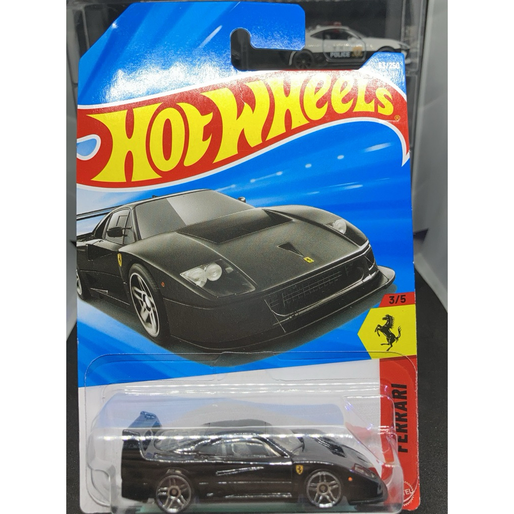รถเหล็ก HotWheels FERRARI F40 COMPETIZIONE 3+