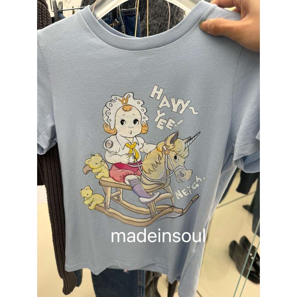 🇰🇷 พรี Open YY Rocking Baby Tee