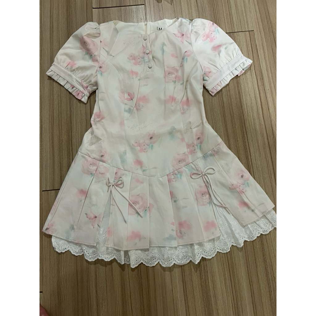 Rosaleen Tove Dress ชมพู M ของ Lamignonne