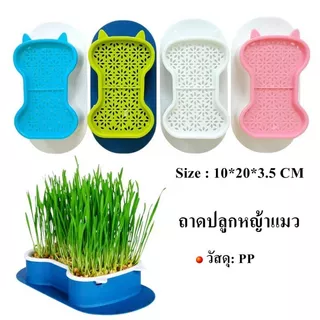 Boqi Factory กระถางปลูกพืช หญ้า สําหรับสัตว์เลี้ยง แมว ขนมขบเคี้ยว กล่องปลูกพืช PET-002