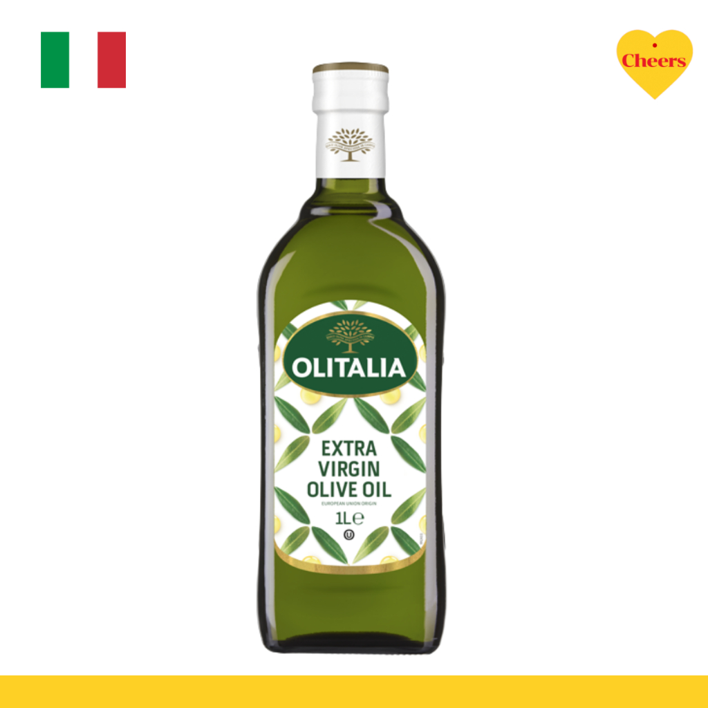 Olitalia Extra Virgin Olive Oil l โอลิตาเลีย น้ำมันมะกอกเอ็กซ์ตร้าเวอร์จิ้น 1L.