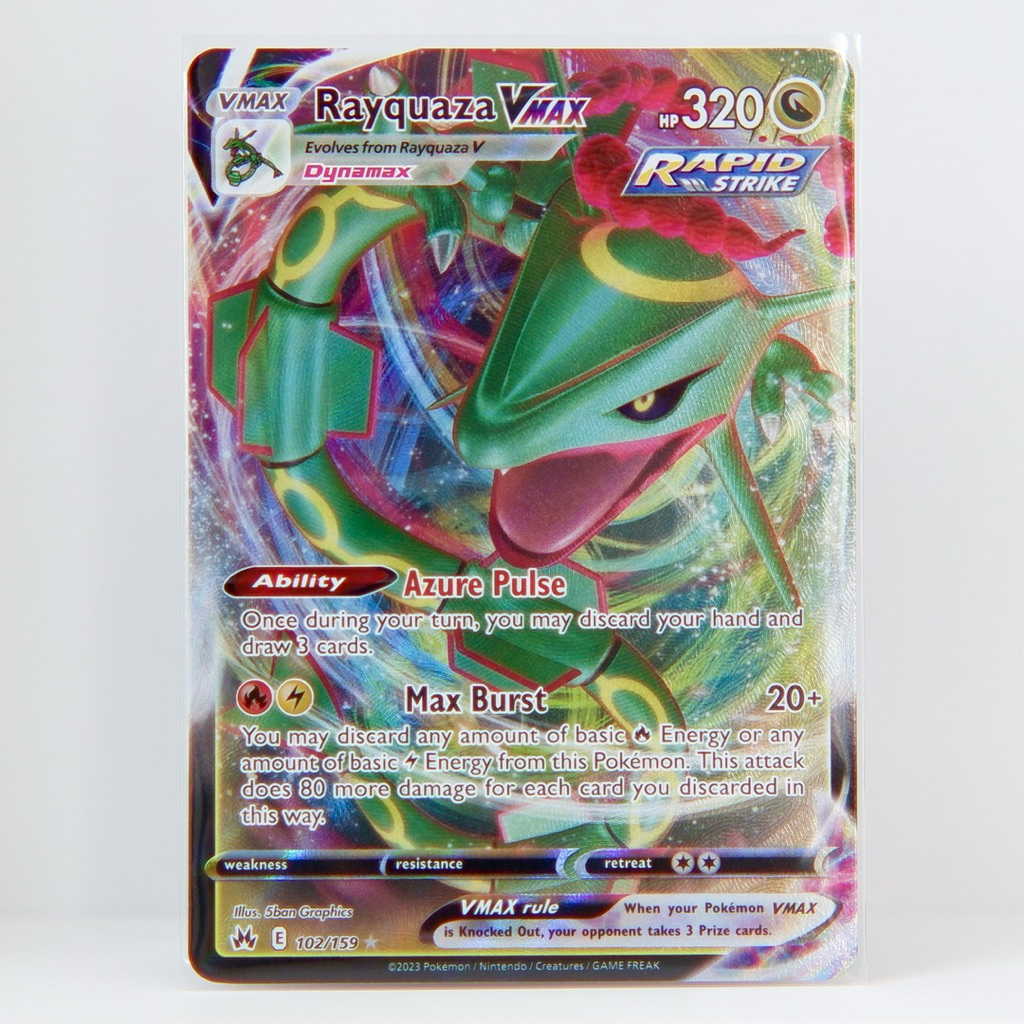 Rayquaza VMAX(EN) #102 Pokemon Crown Zenith