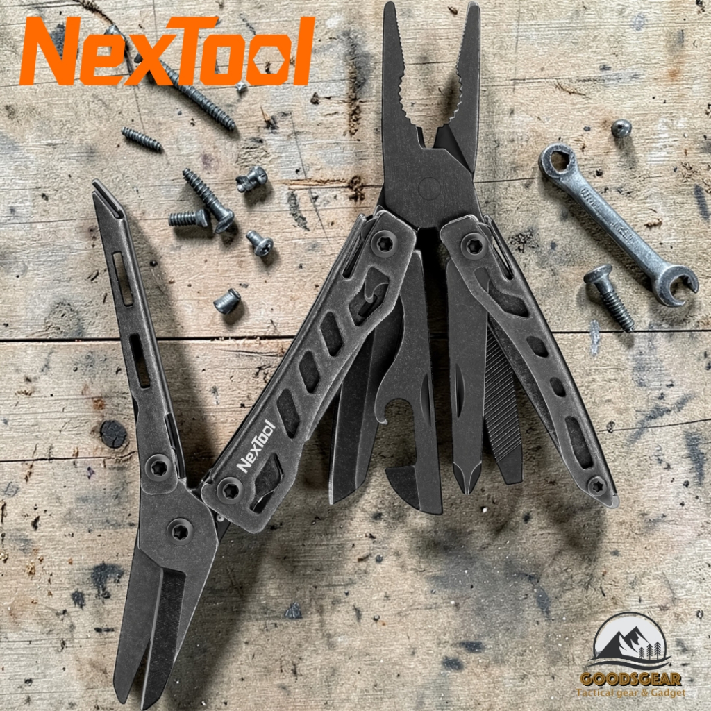 (พร้อมส่ง)คีมขนาดเล็กพกพา NexTool Mini Flagship 12 in 1 Multi Function