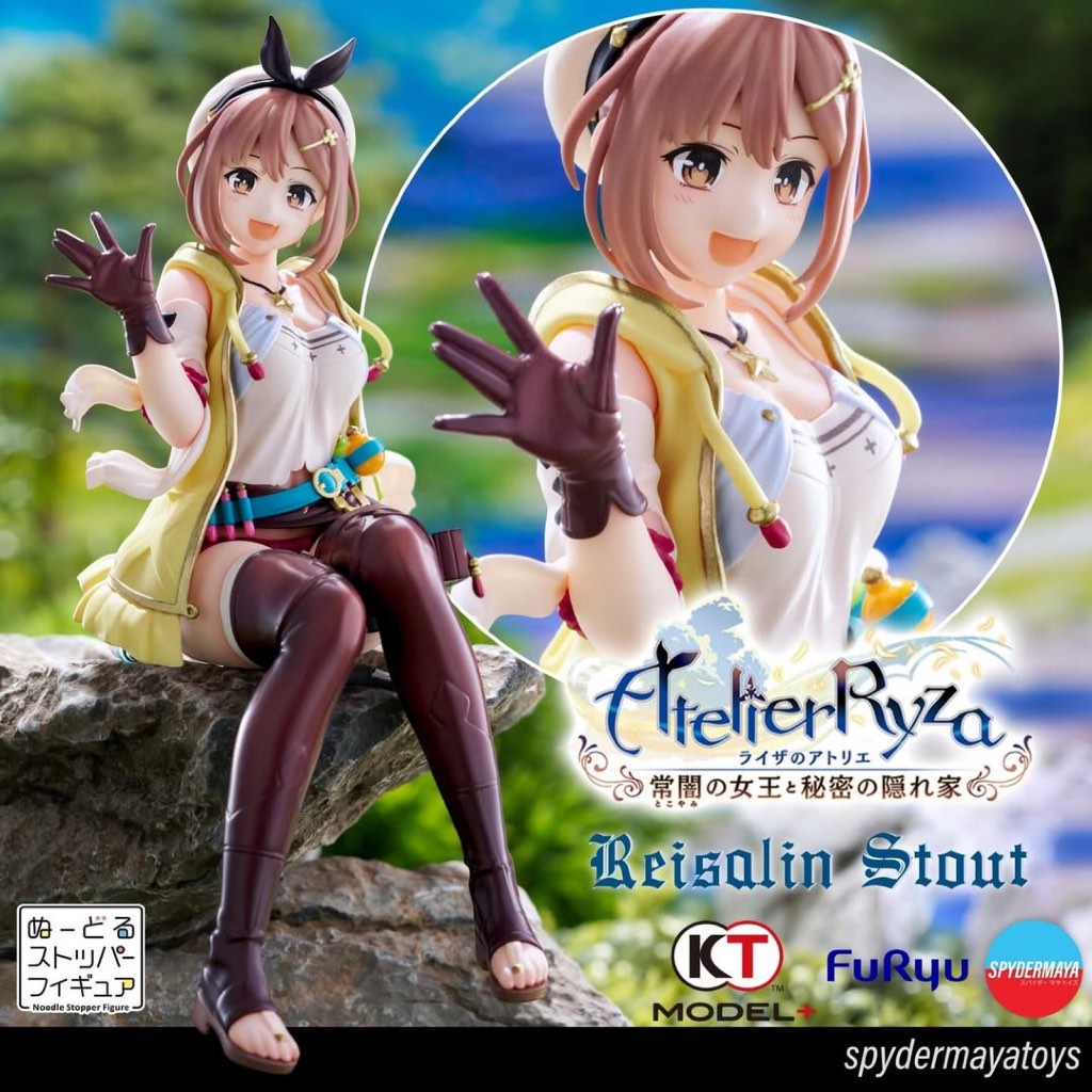 [พร้อมส่ง] ฟิกเกอร์ Reisalin Stout  KT model+ x Noodle Stopper Figure – Atelier Ryza