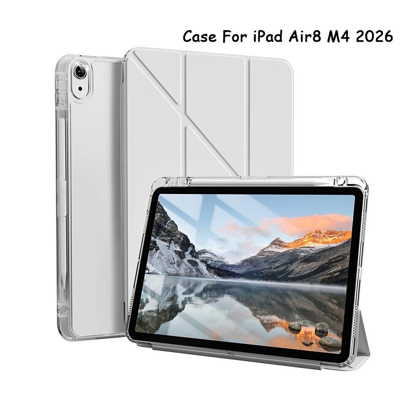 เคส สีพาสเทล สำหรับ iPad Air8 M4 2026 Air5 Air4 10.9 Air6 2024 Air7 2025 Gen10 Gen11 A16  Gen7 Gen8 Gen9 Mini6 Mini7 050