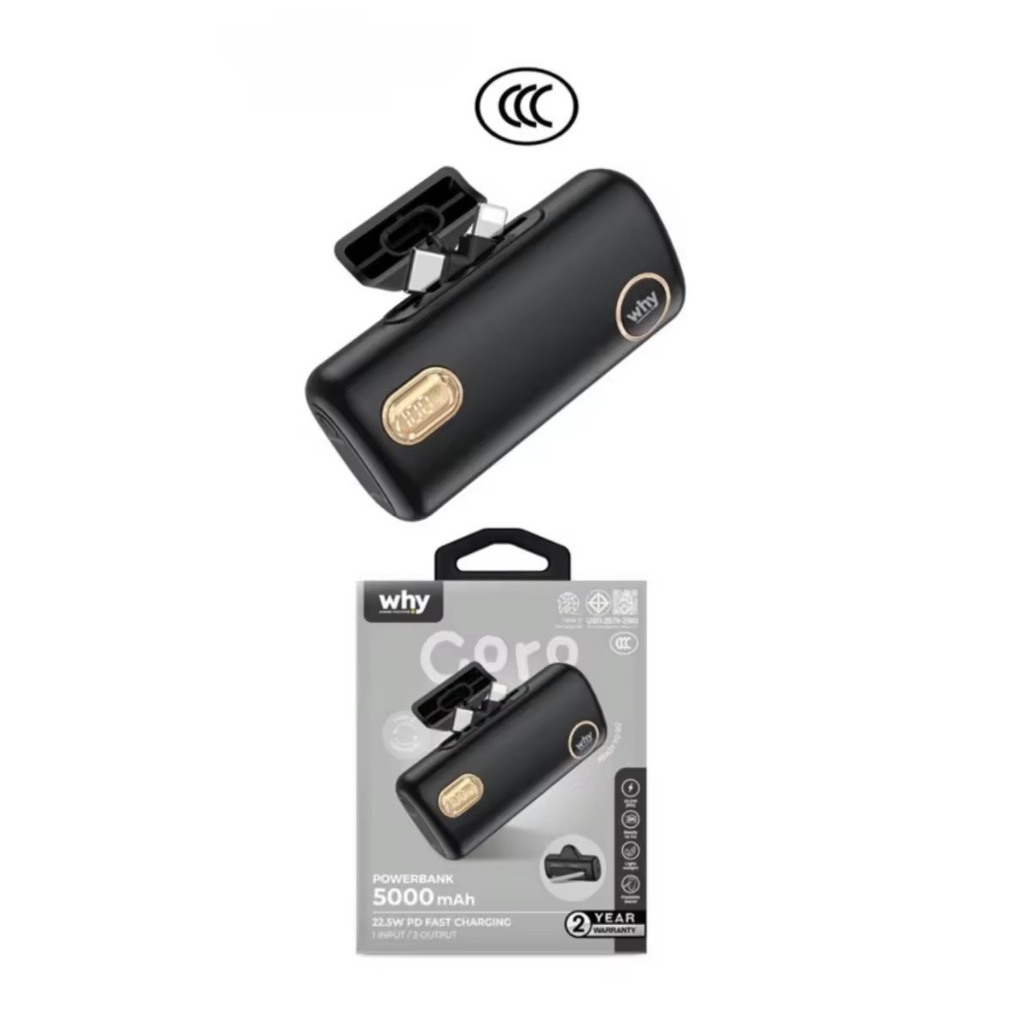Why Coro Powerbank 5000 mAh PD 20W PB-405E แบตสำรองแบบพกพา