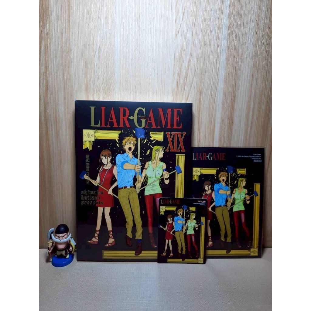 LIAR GAME เกมหลอกคนลวง (New Edition) เล่ม 01-19 จบ มีโปสการ์ด (Mg)(Siaminter)