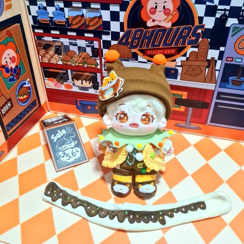 พร้อมส่งมือหนึ่ง ชุดตุ๊กตา 15cm.