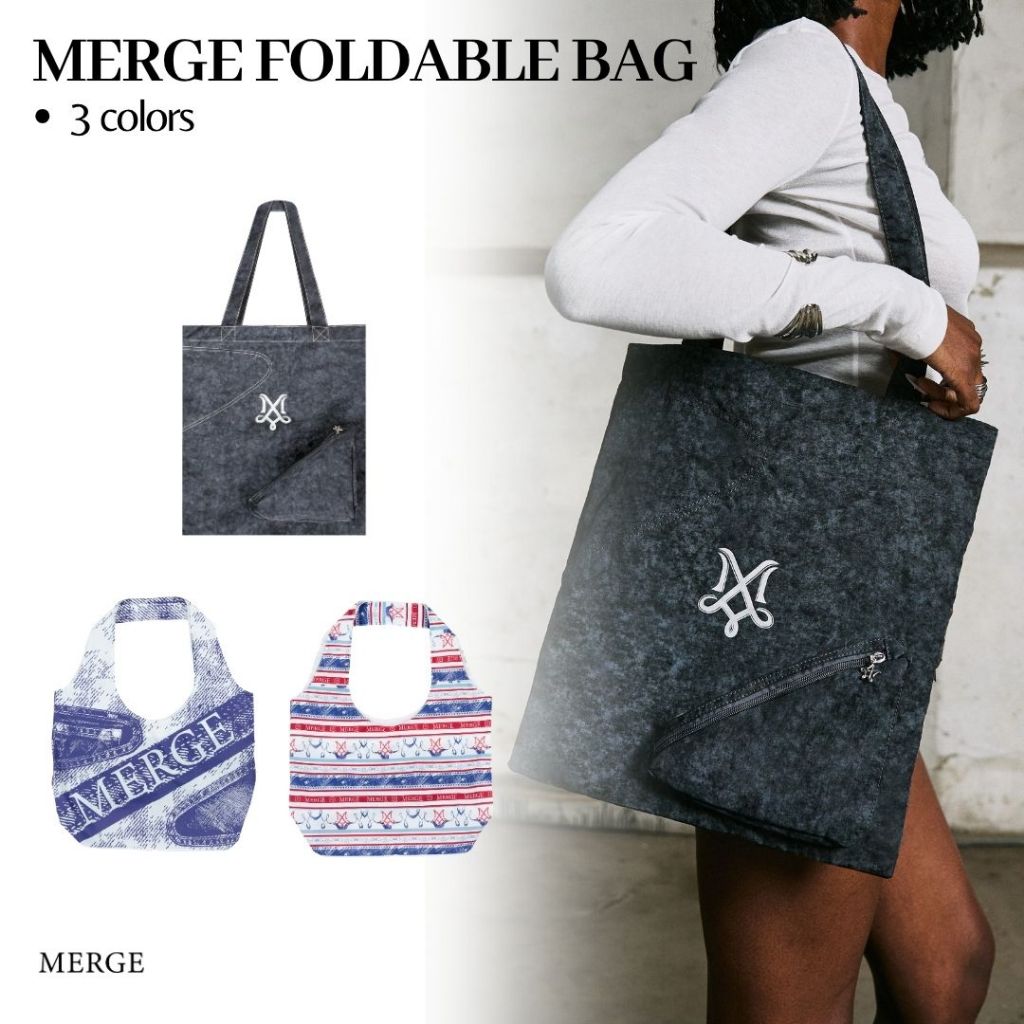 Merge Official - Merge Foldable Bag (พร้อมส่ง)(สีใหม่เปิดขาย 31 Mar 12.00)