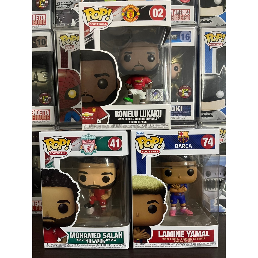 [พร้อมส่ง] ฟิกเกอร์ Funko Pop Football นักฟุตบอลดัง Premier League