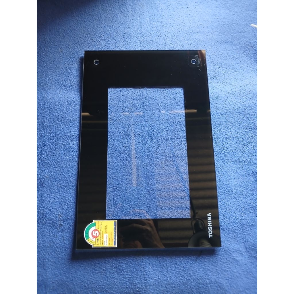 กระจกประตู TOSHIBA รุ่น MW2-MM24PC(BK) (รูปถ่ายตัวสินค้าจริง) มือสองสภาพสวยเหมือนของใหม่