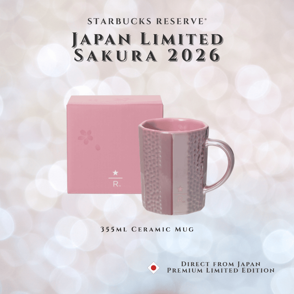 Starbucks Reserve Roastery Tokyo Sakura 2026 Mug 355ml Japan Limited
