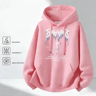 (เสื้อสเวตเตอร์และเสื้อมีฮู้ดมีให้เลือก 8 สี จัดส่งภายในวันเดียวกัน) แขนยาวพิมพ์ลาย COD** ราคาถูก เสื้อแจ็คเก็ตพร้อมหมวก