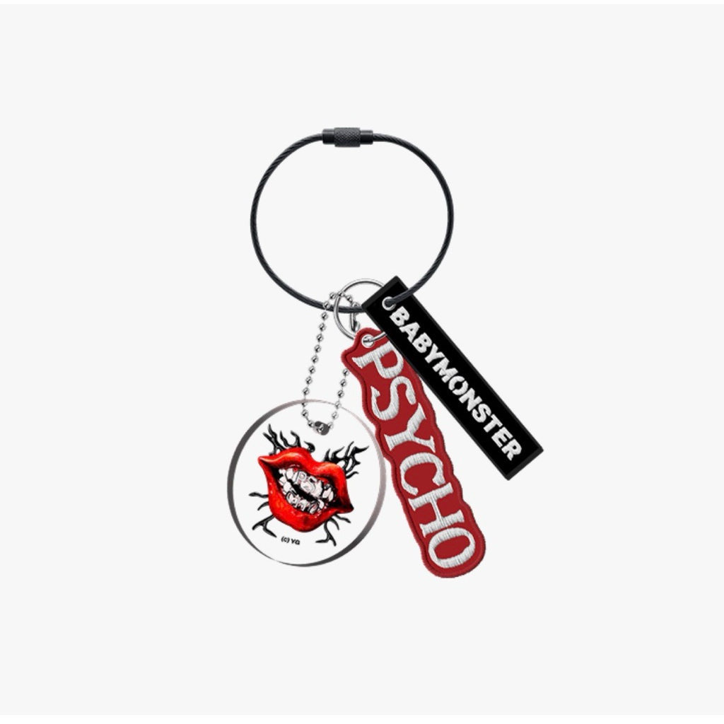 [PSYCHO] BABYMONSTER PSYCHO KEYRING_0 BABYMONSTER [PSYCHO] BABYMONSTER PSYCHO KEYRING