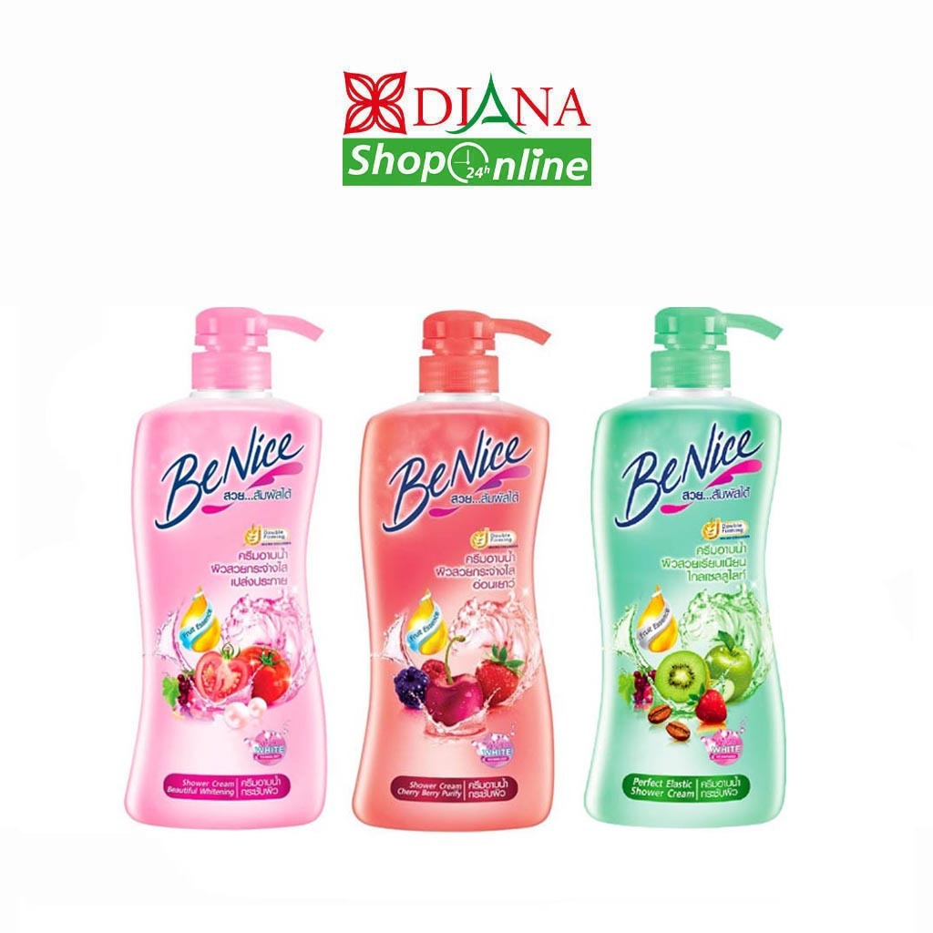 Benice ครีมอาบน้ำหัวปั้ม 400ml
