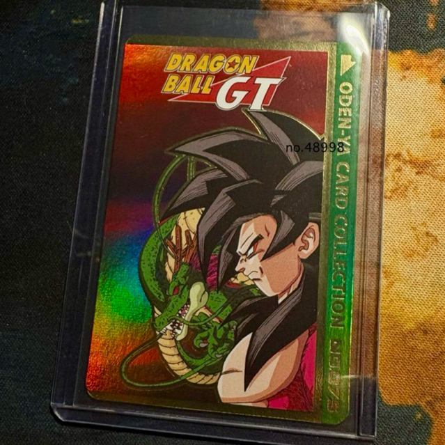 Odenya Card การด์พลัง Dragonball GT ระดับ Super Rare (SR) พาร์ท 31