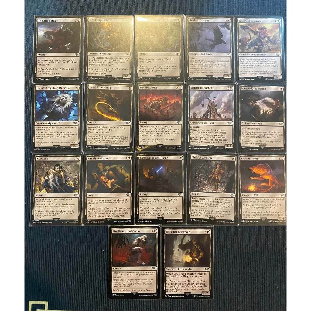 MtG Single Card: Lord of the Ring     BLACK    COMMON     [LTR]